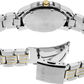 Silver and gold watch with Seiko branding on a white background
