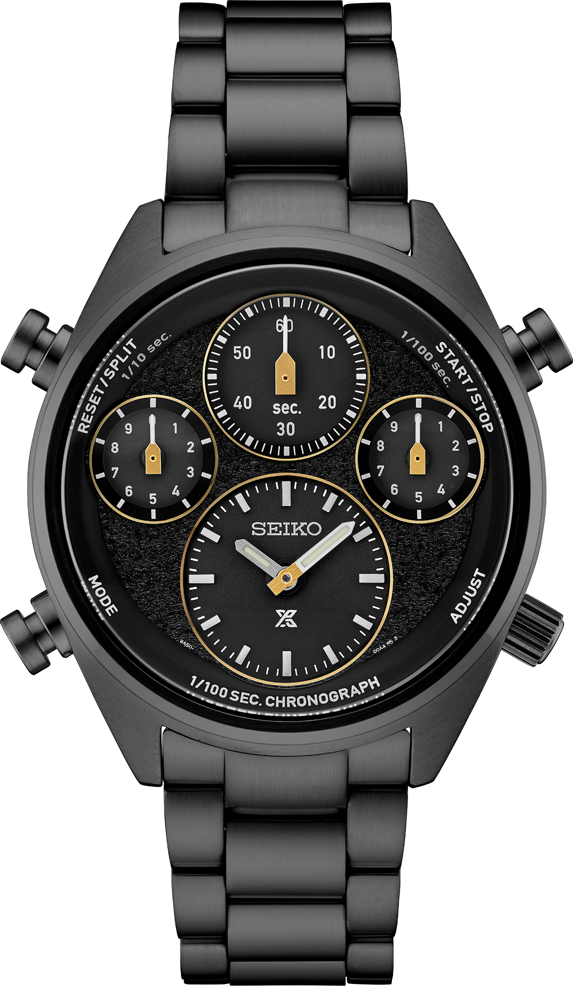 Seiko | SFJ007 Prospex Speedtimer SS Blk Ct Solar Chronograph Black Dial WAC Limited Edition Watch