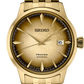 Seiko | SRPK48 Presage Cocktail Time Stainless Steel Gold Tone Automatic Gold Dial Watch U.S Special Edition