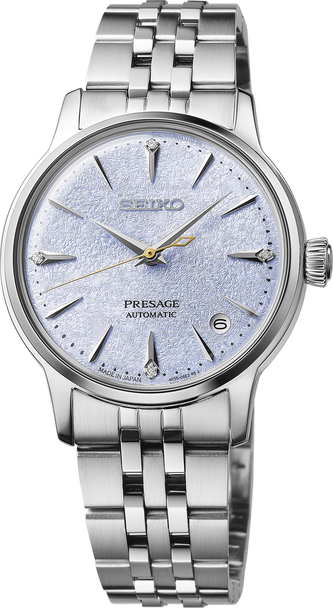 Seiko | SRPL61 Presage Ladies Cocktail Time Mid-Size SS Automatic Light Blue Dial