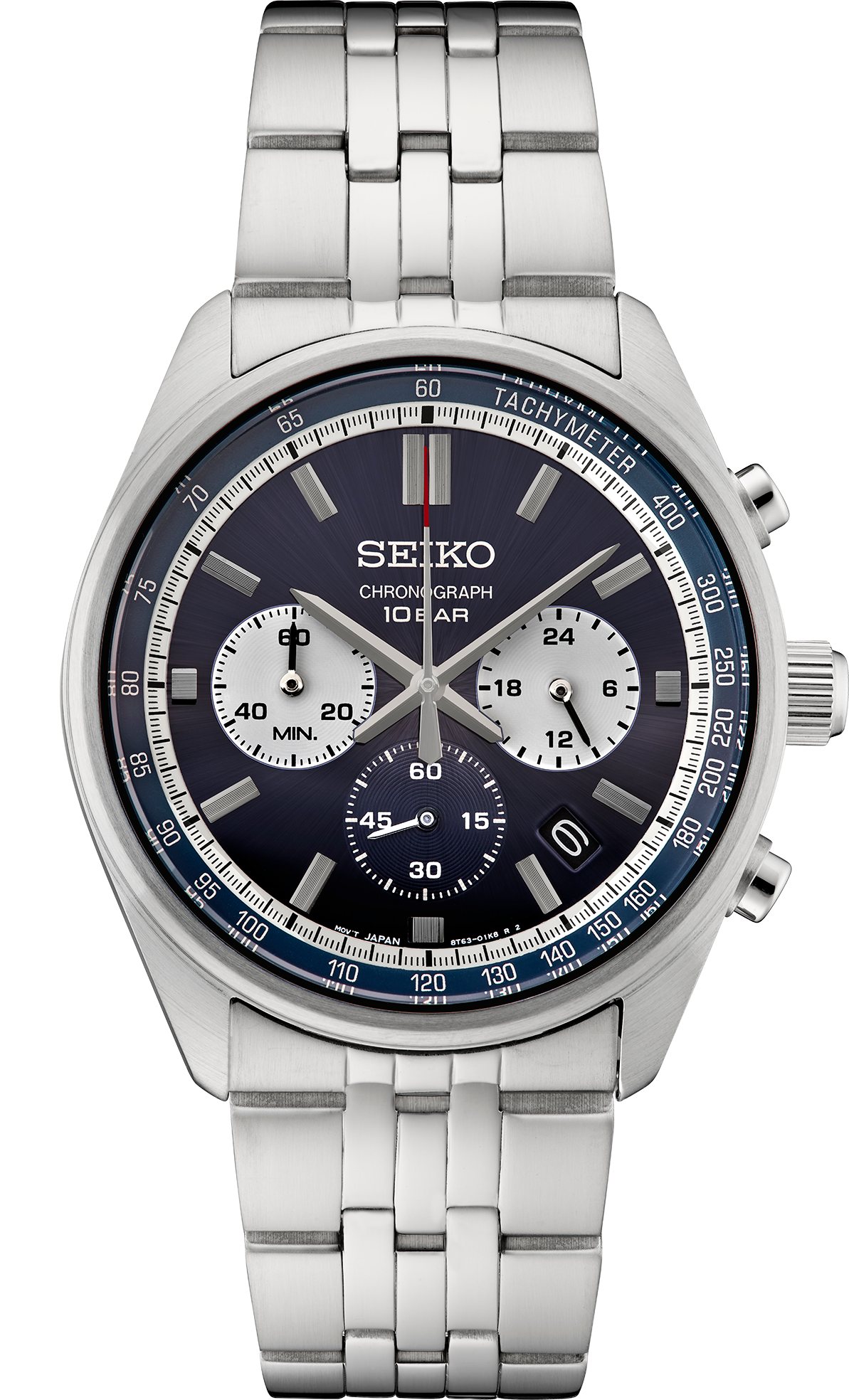 Seiko | SSB427 Essentials Chronograph Blue Dial with Tachymeter