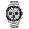 Seiko | SSC961 Prospex Speedtimer SS Solar Chronograph White Dial Watch