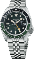 Seiko | SSK035 5 Sports SS Automatic GMT Green Dial