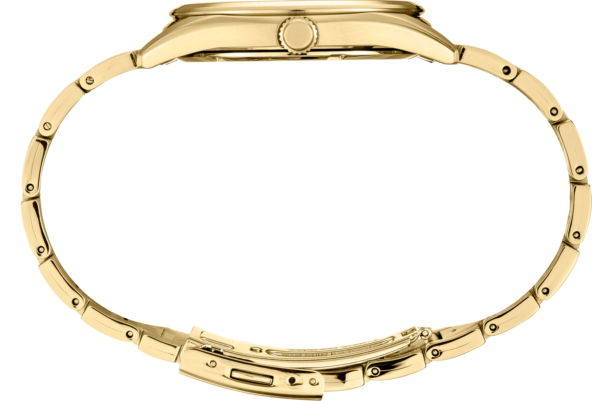 Seiko | SUR314 Essentials Gold Finish White Dial Watch waterproof