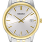 Seiko | SUR402 Essentials Men's Minimalist Two Tone Watch
