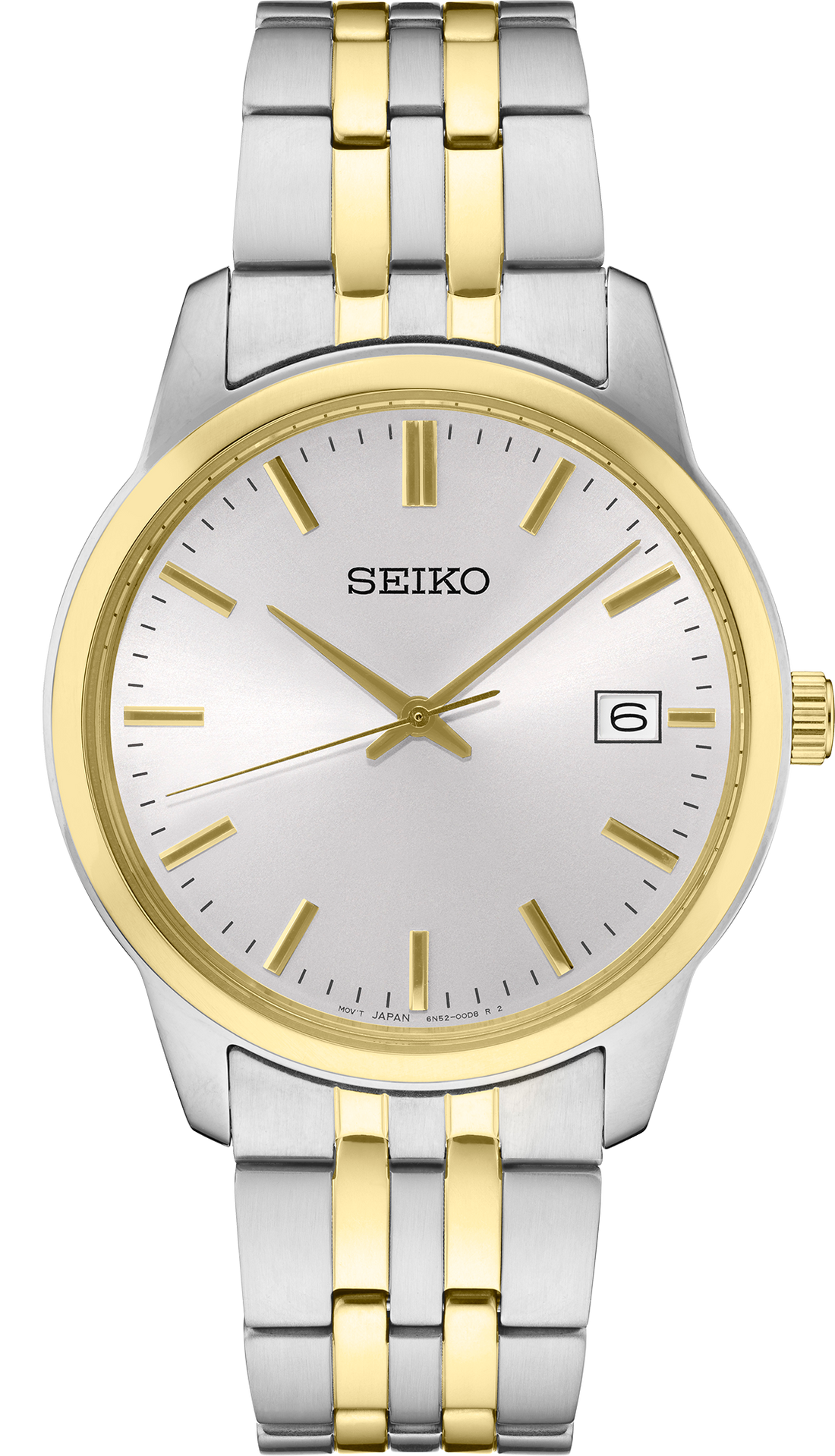 Seiko | SUR402 Essentials Men's Minimalist Two Tone Watch