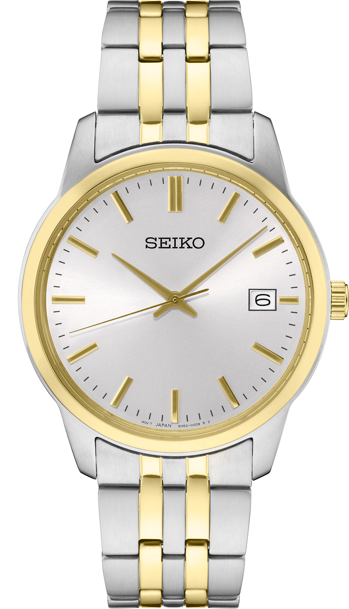 Seiko | SUR402 Essentials Men's Minimalist Two Tone Watch