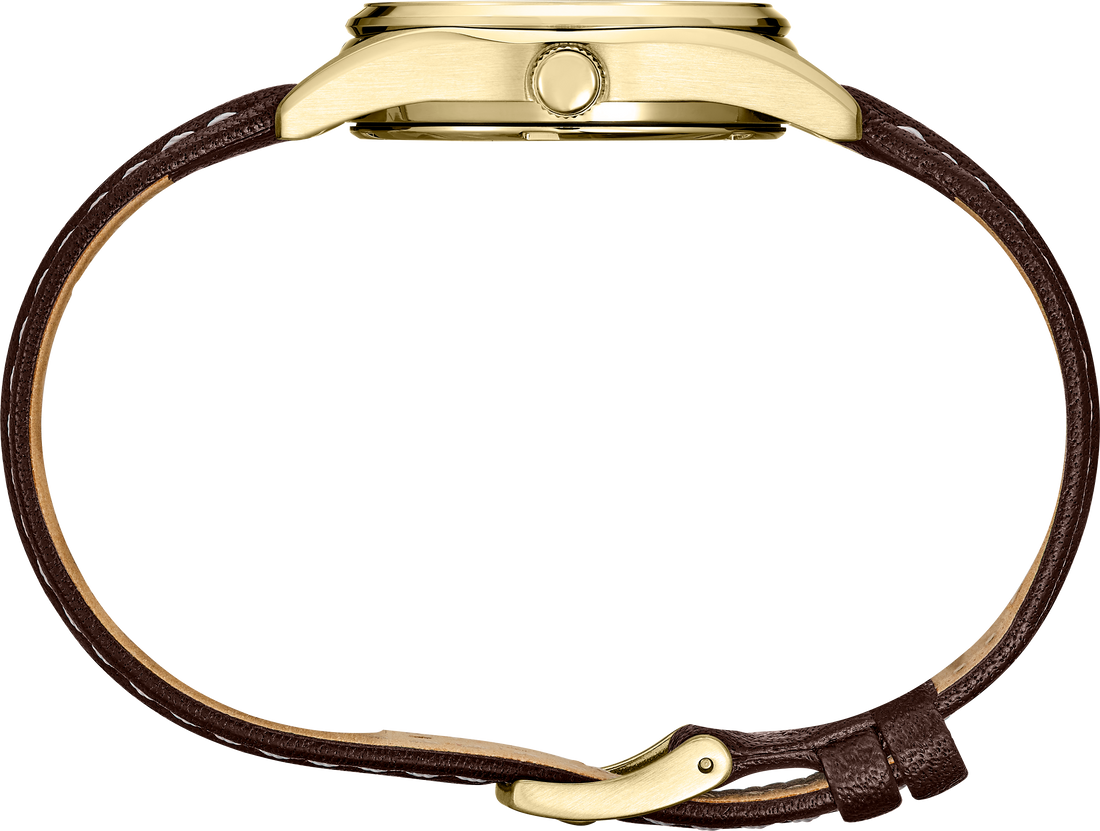 Seiko | SUR456 Essentials Ladies Neo Classic Quartz Champagne Dial Watch side view