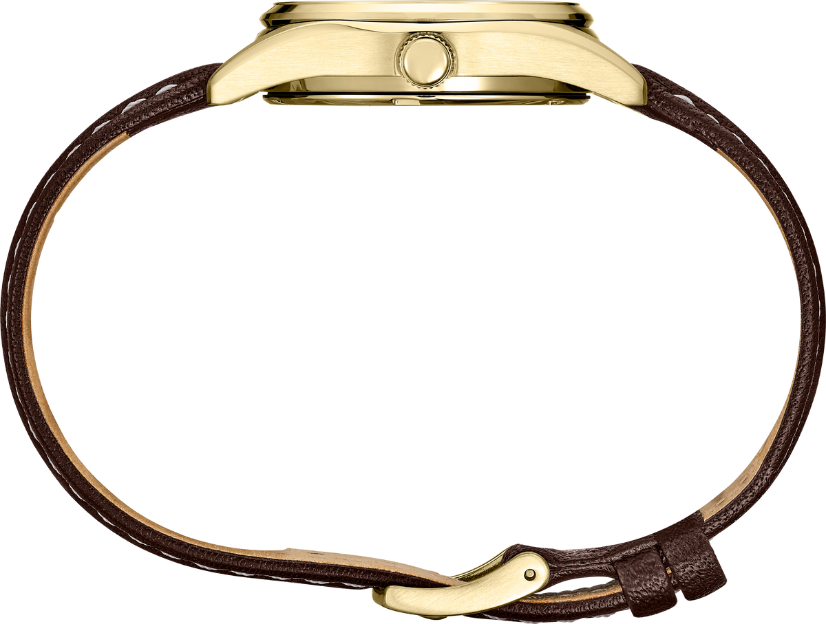Seiko | SUR456 Essentials Ladies Neo Classic Quartz Champagne Dial Watch side view