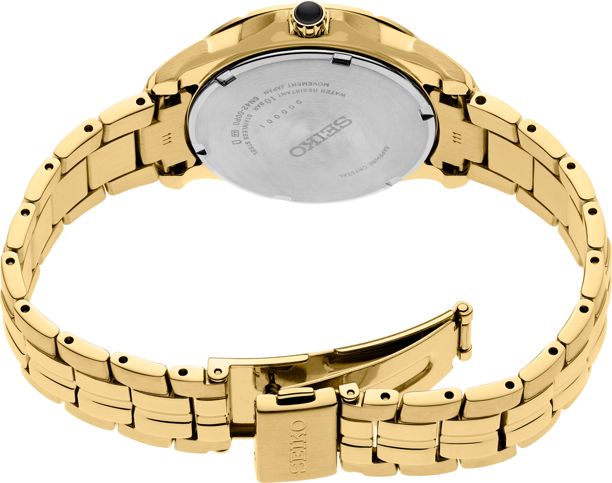Seiko | SUR588 Coutura SGP Quartz Mother Of Pearl Dial back