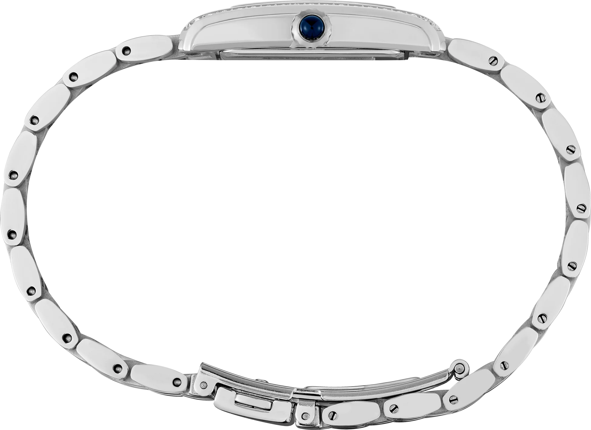 Seiko | SWR090 Ladies Essentials Crystal Bezel Silver Dial Quartz Movement
