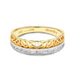 Shanore | 14K Gold Celtic Knot Ring with Lab Diamonds Border