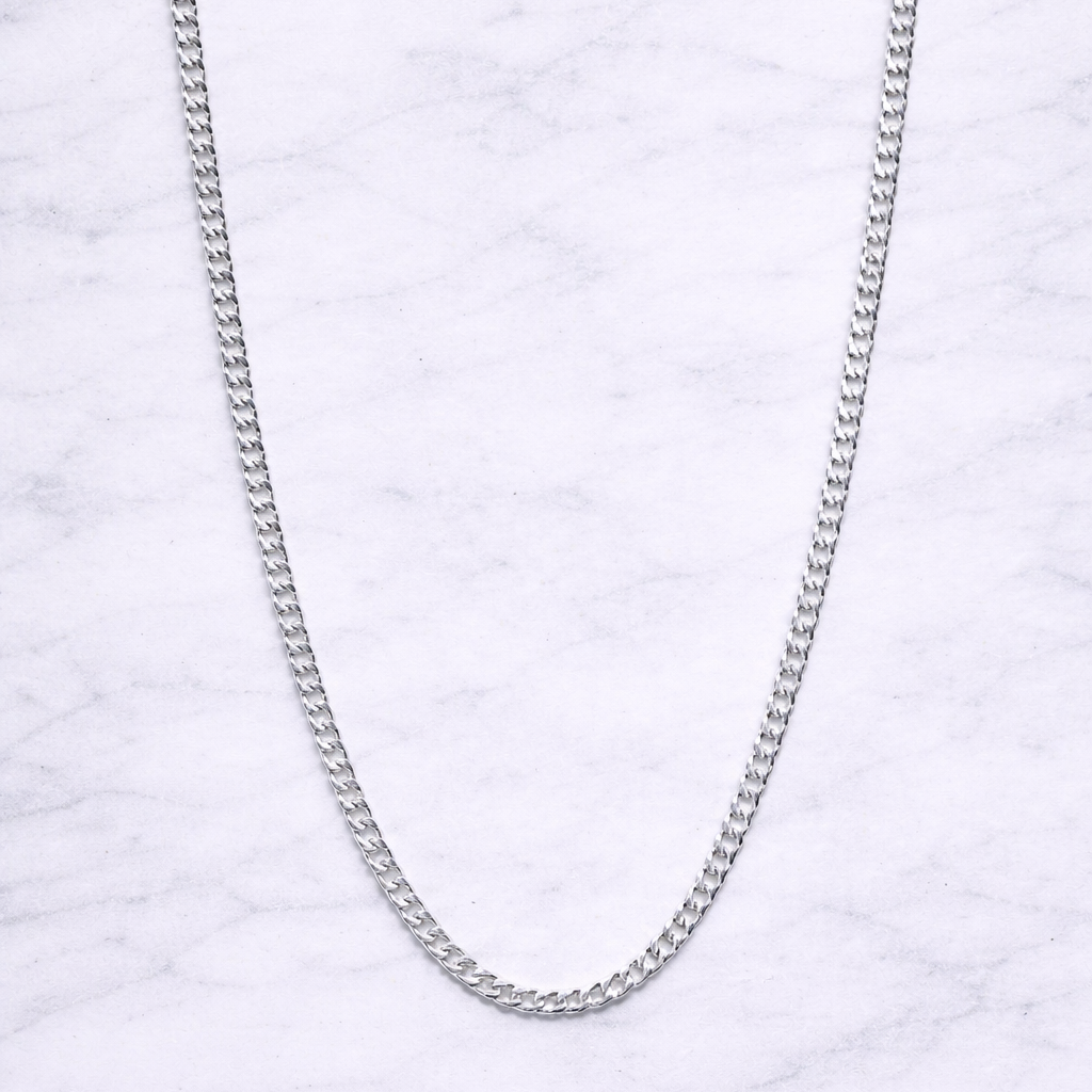 Sterling Silver | 3mm Curb Chains 
