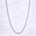 Sterling Silver | 3mm Curb Chains 
