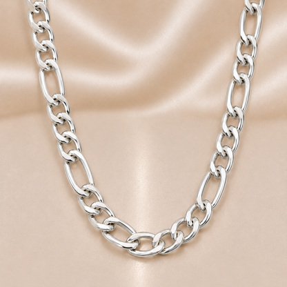 Sterling Silver | 7mm Figaro Chains