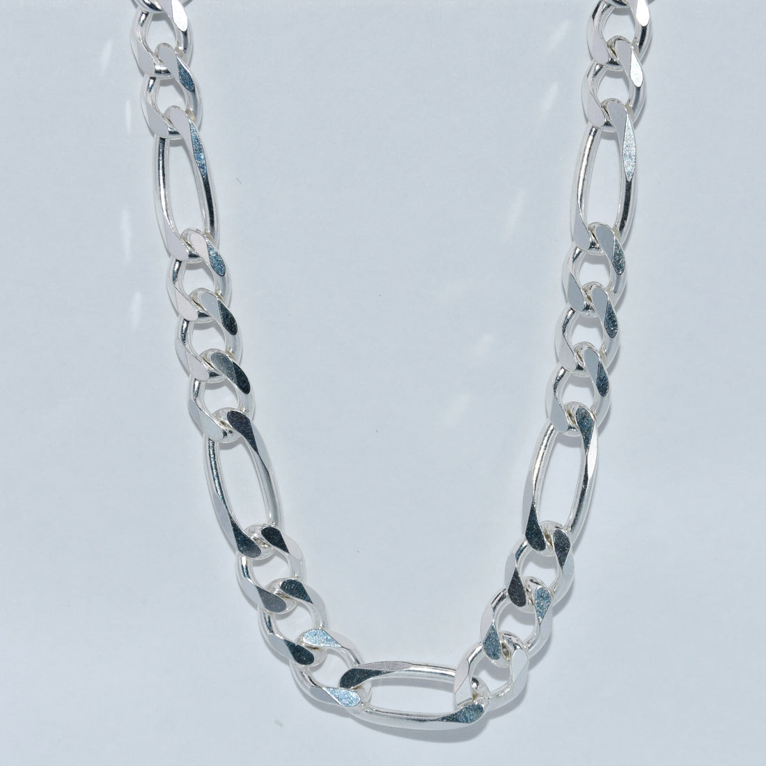 Sterling Silver | 7mm Figaro Chains 22" 24" 26"