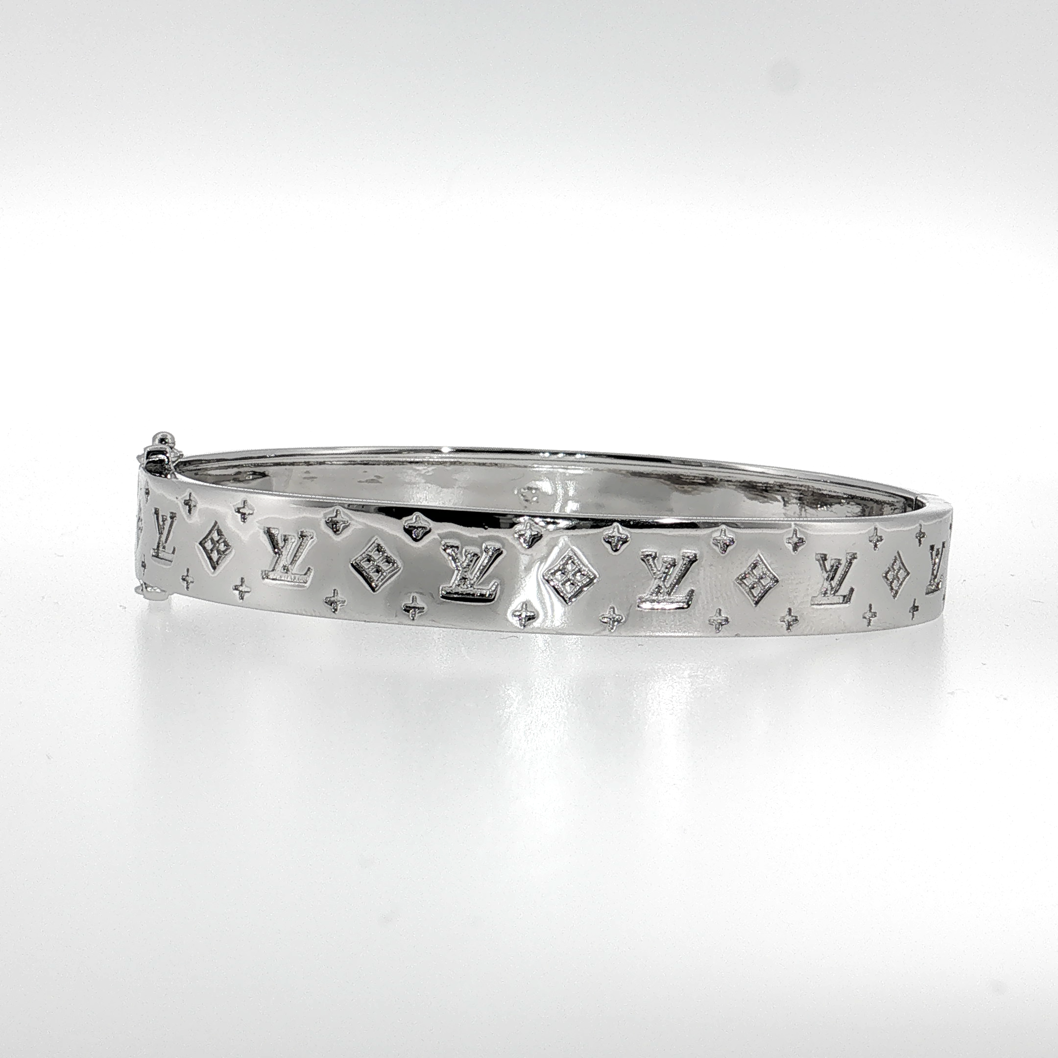 Sterling Silver| Designer-Inspired Bangle Bracelet