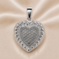 Sterling Silver | Large Heart Locket Pendant