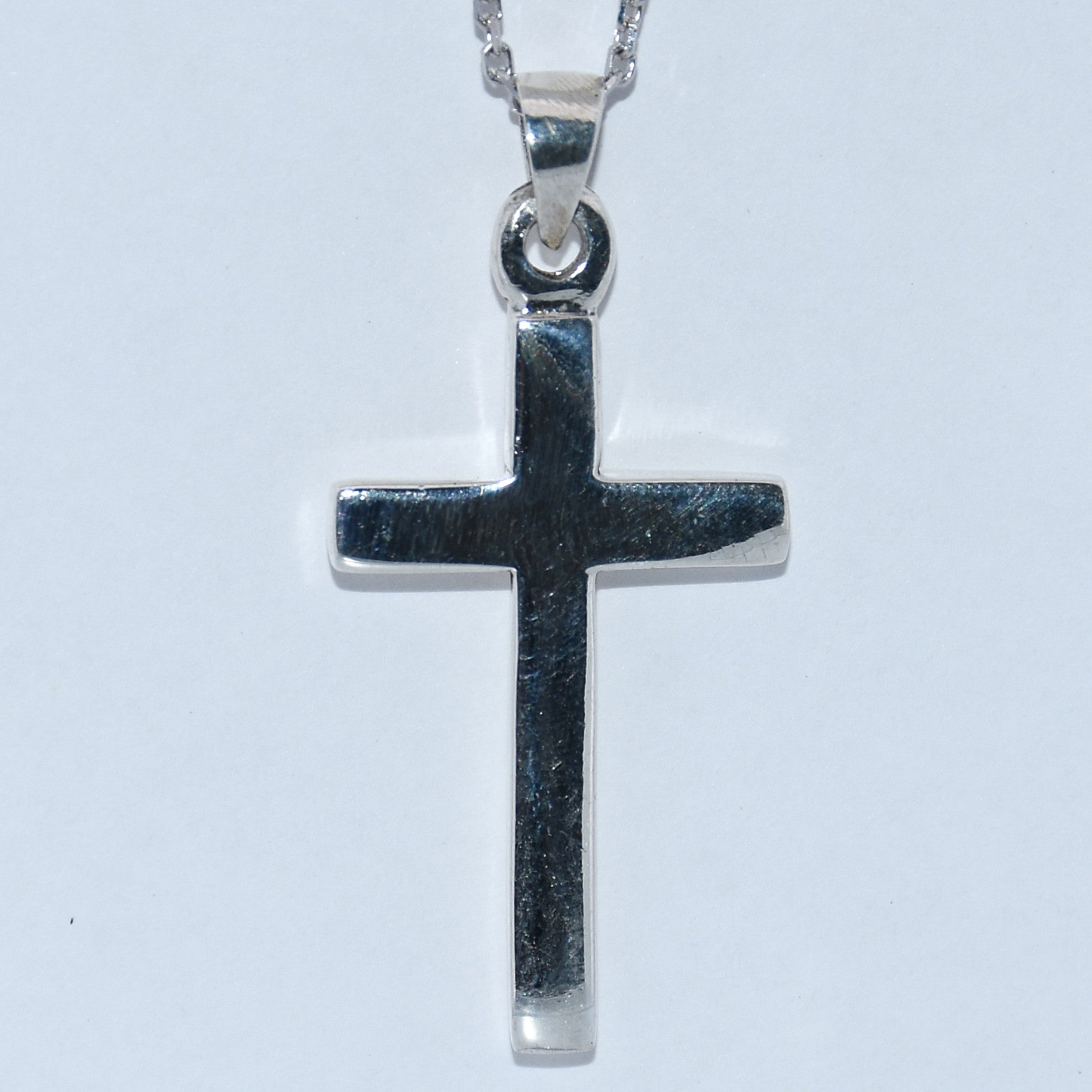 Sterling Silver | Plain Polished Crosses