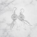 Sterling Silver | Dream Catcher Earrings