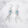 Sterling Silver | Dream Catcher Earrings