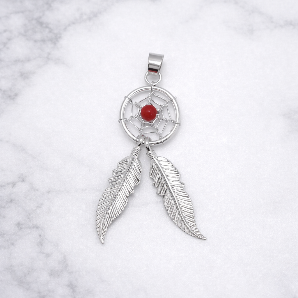 Sterling Silver | Dream Catcher Pendants