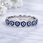 Sterling Silver | Evil Eye Ring