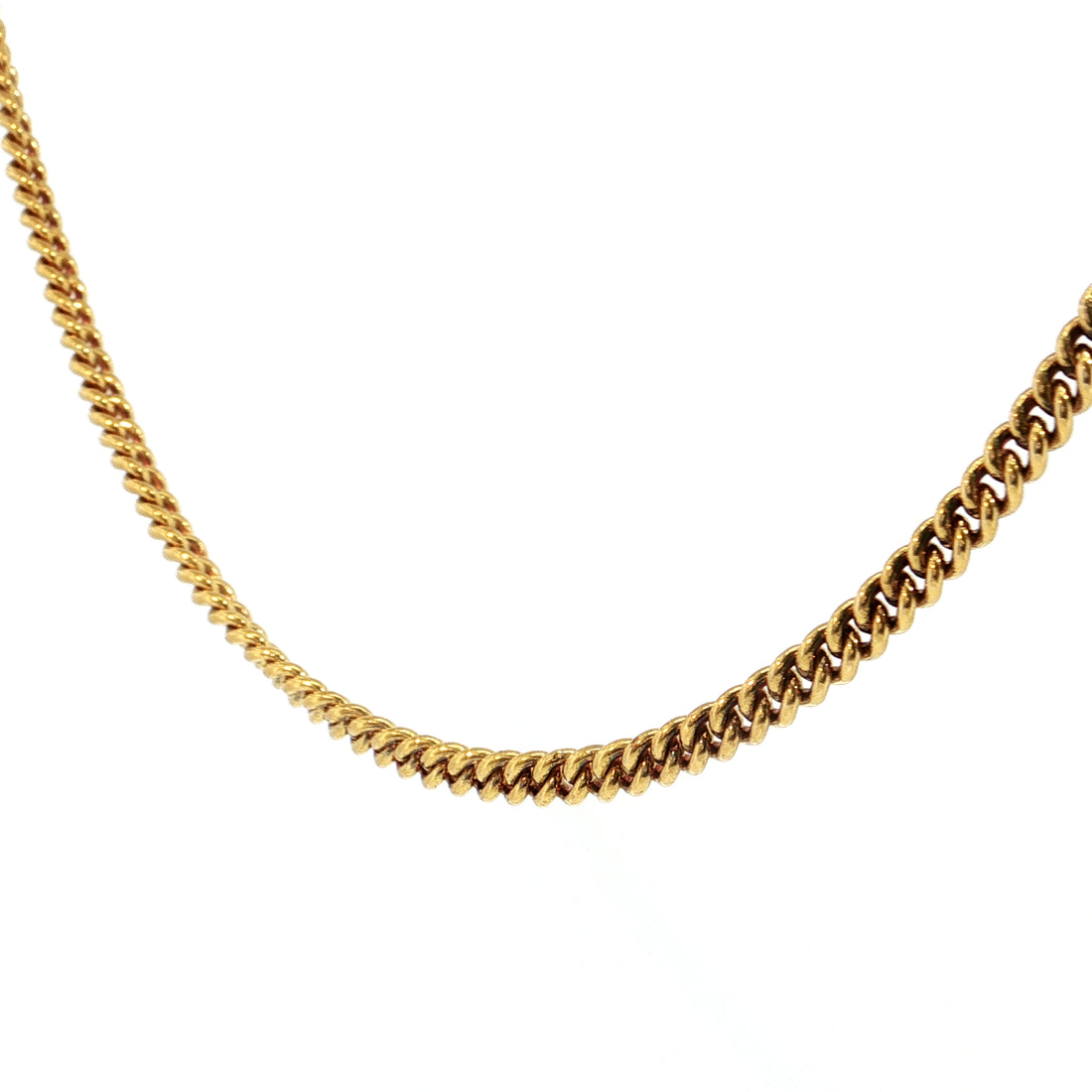 19.2K Portuguese Gold | 21" Portuguese Cuban (Barela) Chain