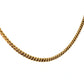 19.2K Portuguese Gold | 21" Portuguese Cuban (Barela) Chain