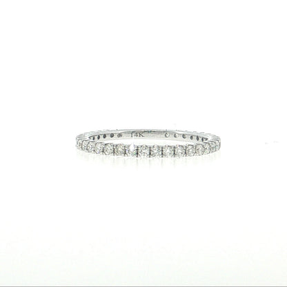 14K Gold | .50ct Round Natural Diamond 14K Gold Wedding Band