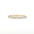 14K Gold | .50ct Round Natural Diamond 14K Gold Wedding Band