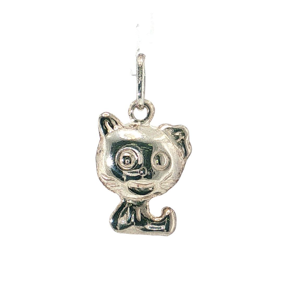 Sterling Silver | Cat Charm Pendant