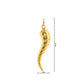 19.2K Portuguese Gold | Horn of Plenty Ridged Pattern Charm