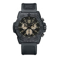 Luminox | XS 3587 Navy SEAL Chronograph Watch, 45 mm Black|Gold 20ATM NBR Black XS 3587