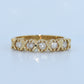 14K Gold | YG Natural Diamond XO Band