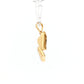19.2K Portuguese Gold | Heart Locket with Detailed Front and Engravable Back