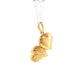 19.2K Portuguese Gold | Heart Locket with Detailed Front and Engravable Back