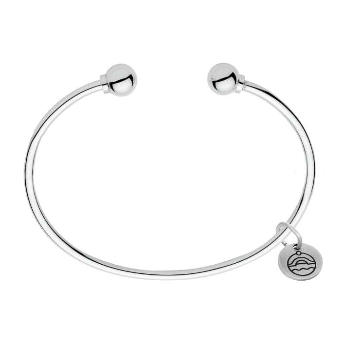 Cape Cod | Sterling Silver Double Ball Cuff Cape Cod Bracelet