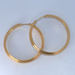 19.2K Portuguese Gold | Designed Hoop