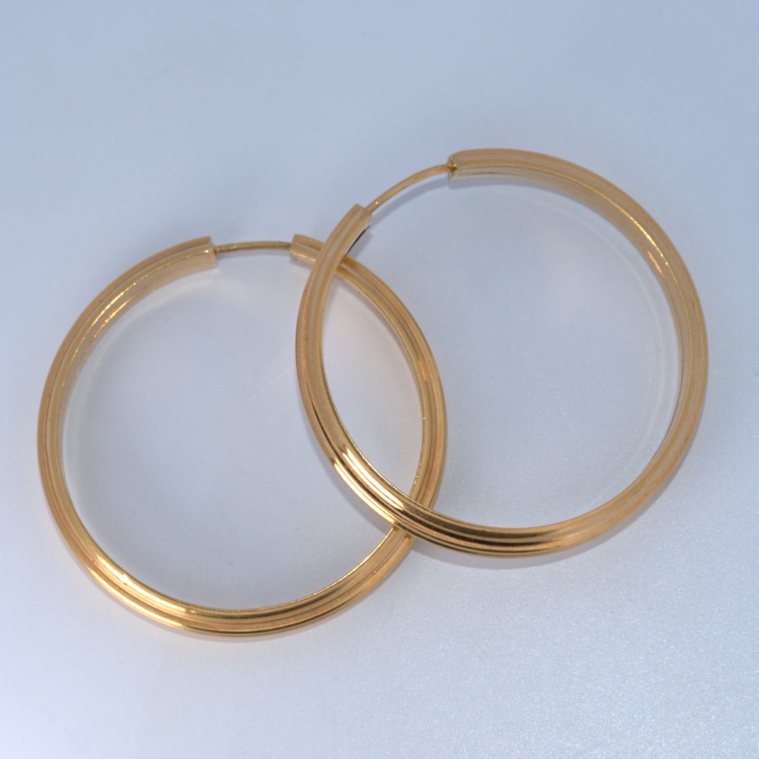 19.2K Portuguese Gold | Designed Hoop