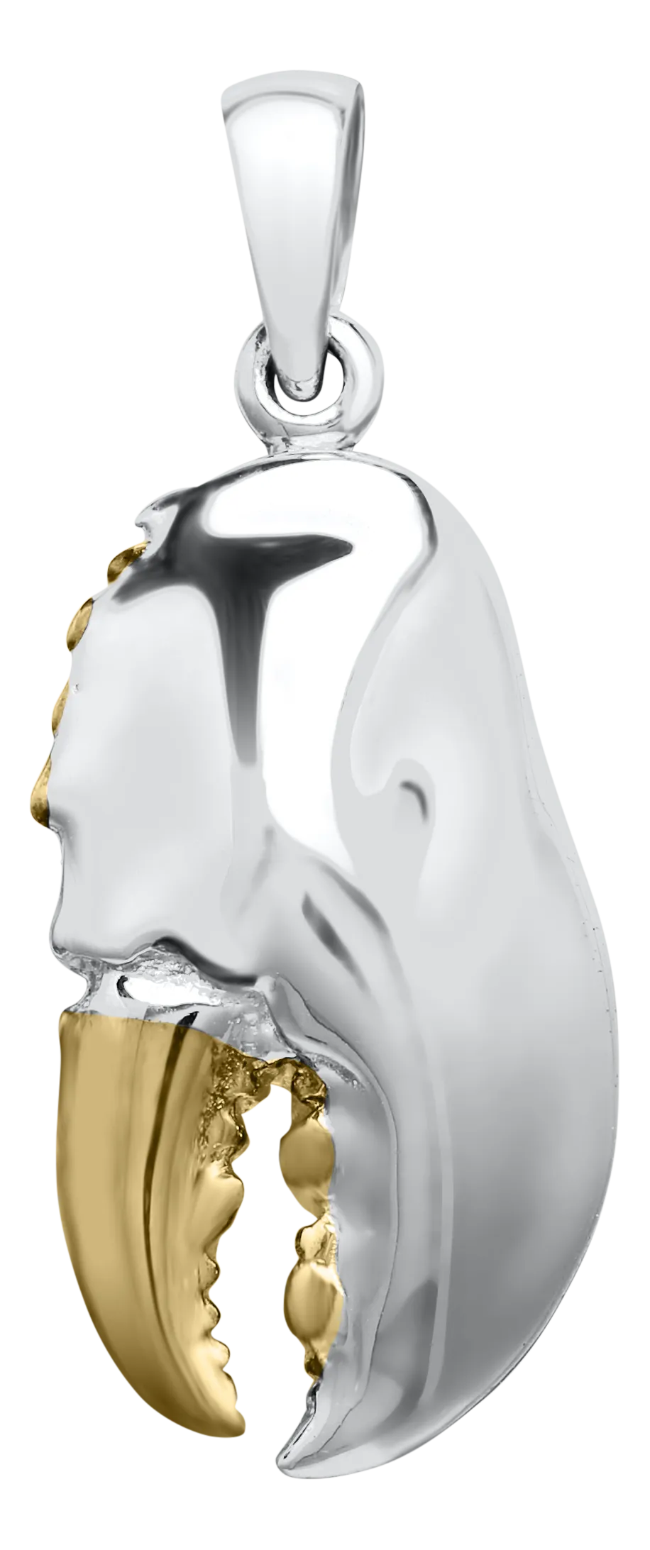 Cape Cod | Kovel Sterling Silver Lobster Claw Pendant and Necklace