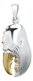 Cape Cod | Kovel Sterling Silver Lobster Claw Pendant and Necklace