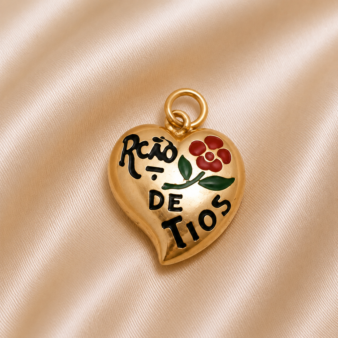 19.2K Portuguese Gold | Lca De Tios Heart Charm