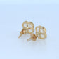 14K Gold | Van Cleef Inspired Clover Stud Earrings