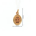 19.2K Portuguese Gold | Large Lca. de Avó (Grandmother) Charms