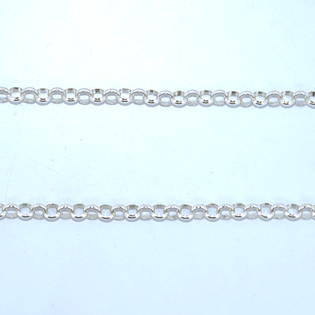 Sterling Silver | 16" Rolo Chain