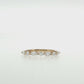 14K Gold | YG .594cttw Marquise/Round Lab Diamond Wedding/Anniversary Band