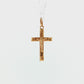 19.2K Portuguese Gold | Designed Crucifix Pendants 30mm