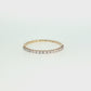 14k Gold | Half Eternity.25cttw Natural Diamond Wedding Bands