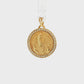 19.2K Portuguese Gold | N. Senhora De Fatima CZ Charm Pendant (Our Lady of Fatima)